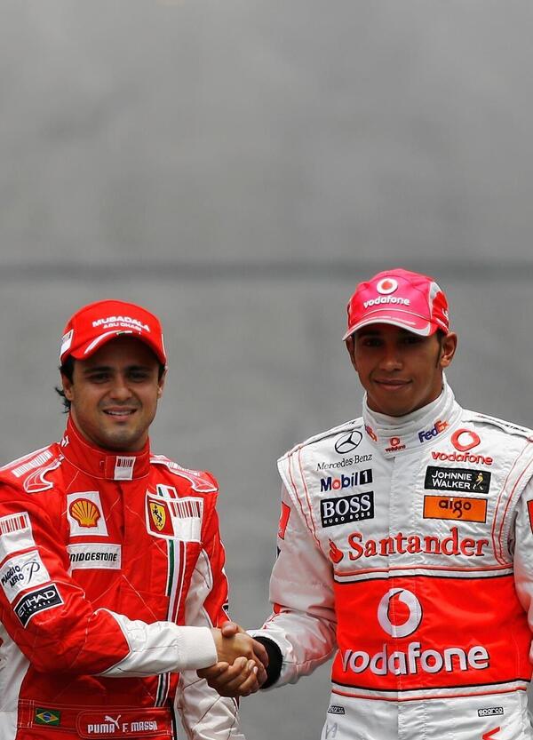 Il silenzio dei piloti alla domanda su Felipe Massa e l&#039;assenza del brasiliano nel paddock di Interlagos