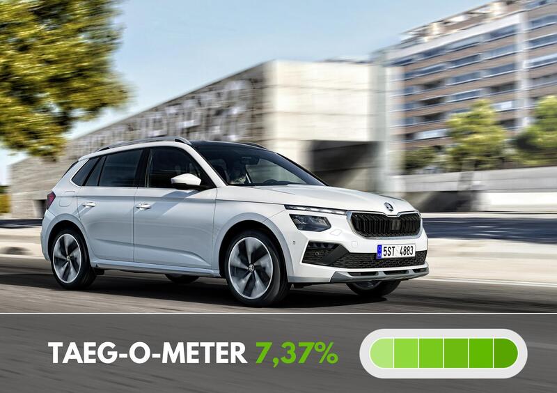 &Scaron;koda Kamiq offerta con manutenzione compresa