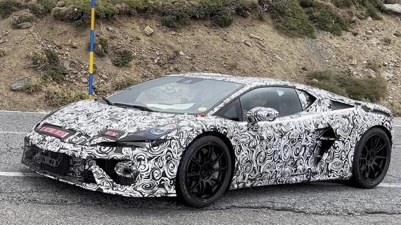 Lamborghini testa la nuova Huracan 2024: i primi video in rete