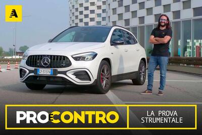 Mercedes-Benz GLA restyling: Pro e Contro. Ecco la nostra prova strumentale e tutti i numeri della pagella [VIDEO]