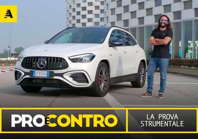 Mercedes-Benz GLA restyling: Pro e Contro. Ecco la nostra prova strumentale e tutti i numeri della pagella [VIDEO]