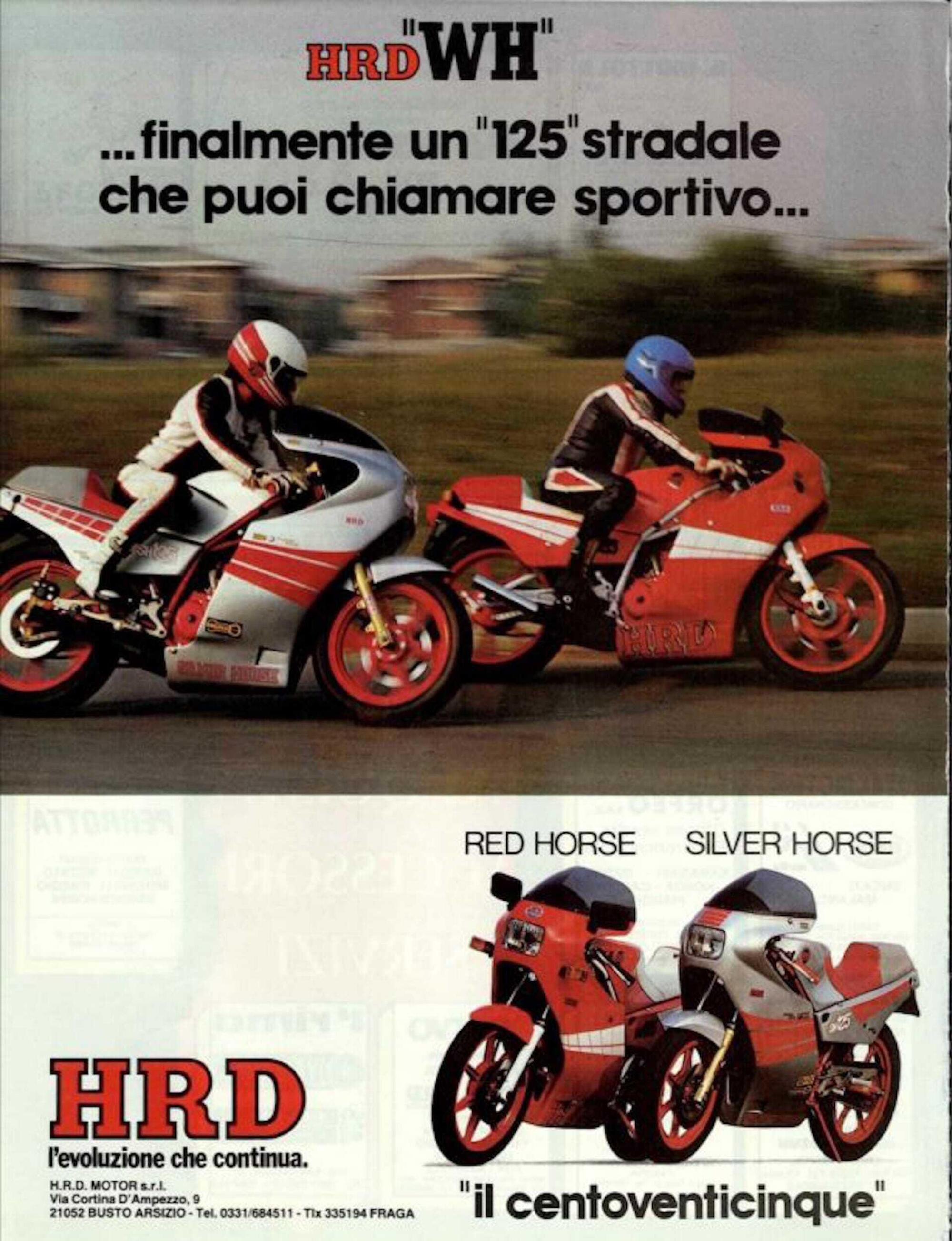HRD &quot;WH&quot; 125 stradale Marabese