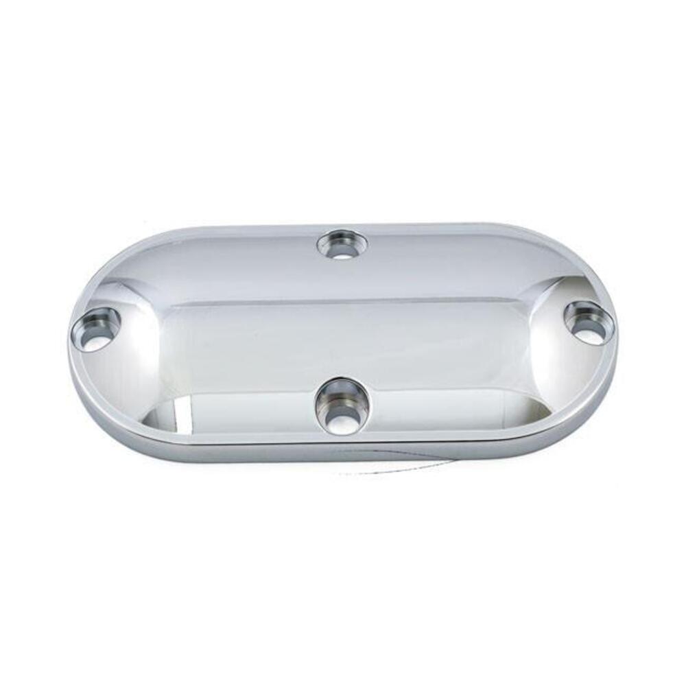 Coperchio ispezione Stepped cromato per Softail da 