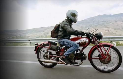 How do you ride motorbikes from a century ago?