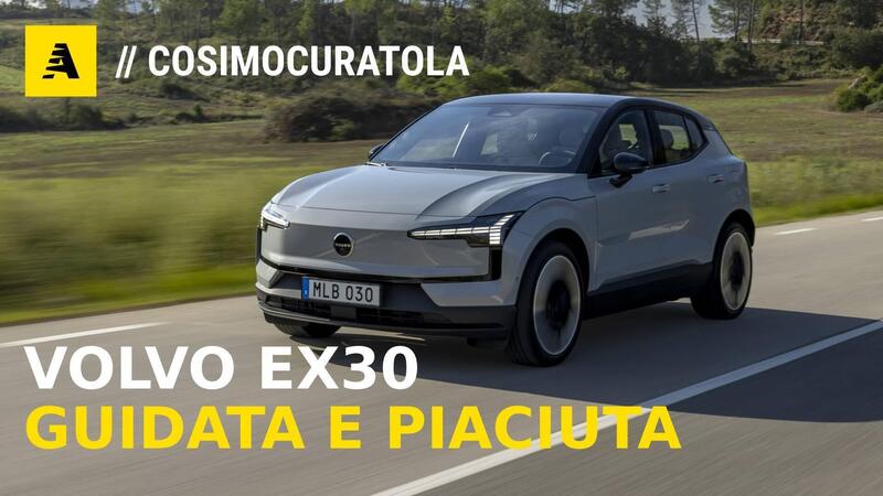 Volvo EX30, la svedese che viene da lontano [VIDEO]