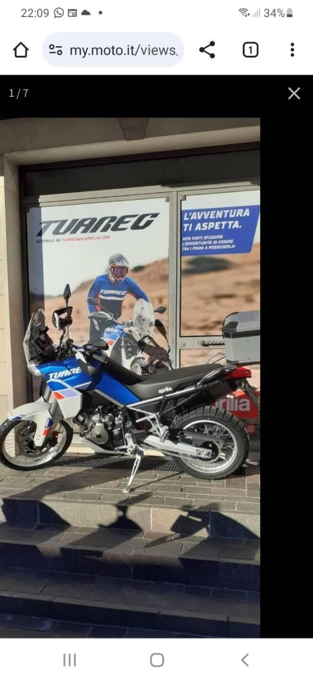 Aprilia Tuareg 660 (2022 - 24)