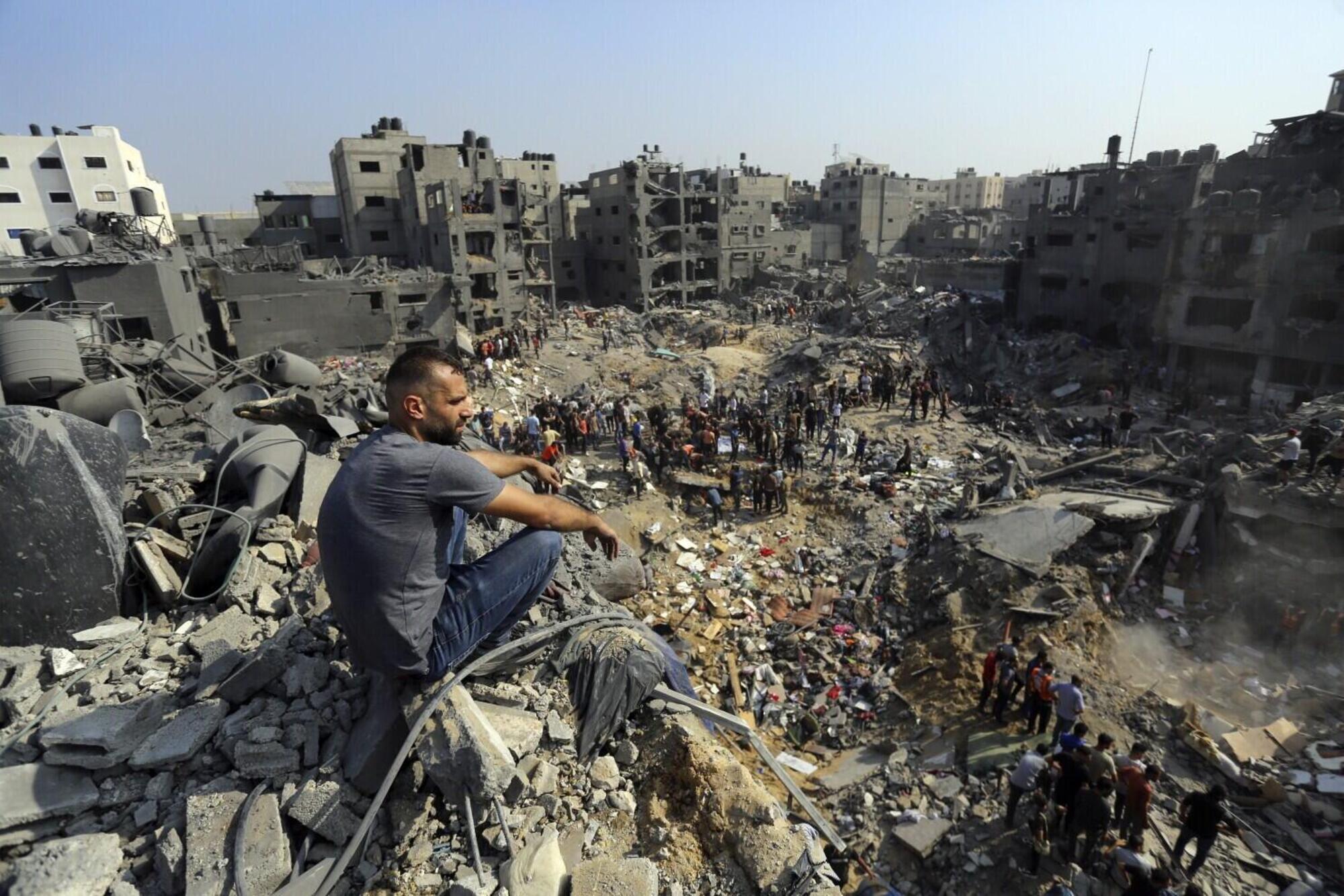 Le conseguenze dei bombardamenti israeliani su Gaza