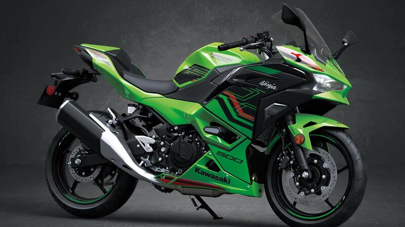 Kawasaki Ninja 500, presentata a EICMA 2023 la nuova sportiva A2. Caratteristiche tecniche