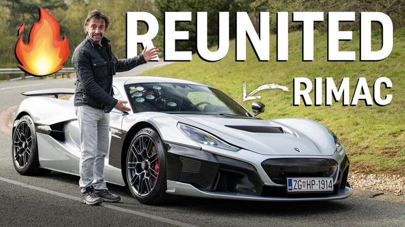 Richard Hammond guida una Rimac Nevera dopo sei anni dal famoso incidente 