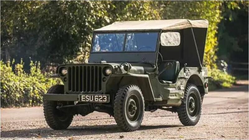 Jeep Willys del 1944 da Premio Oscar: all&#039;asta per 19.000 dollari