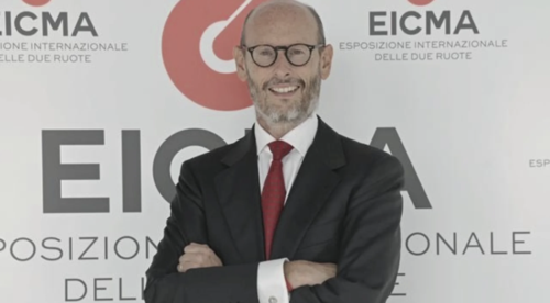 Pietro Meda. Closing the Show with the President of EICMA