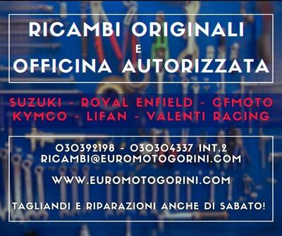 Ricambi originali e Officina autorizzata Suzuki