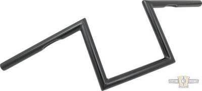 Manubrio Z Bar 1", alto 8", Largo 72cm, nero, con Jammer