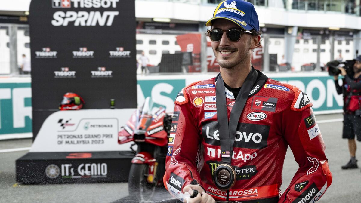 MotoGP 2023. GP della Malesia. Pecco Bagnaia: “Bastianini ne aveva di ...