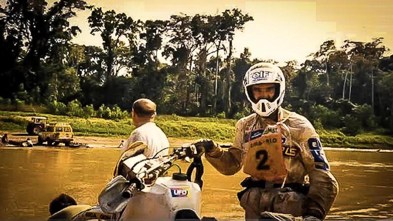 MOTOFESTIVAL - Le Storie di Mr. Franco/2 - L&rsquo;epico Incas Rally Lima-Rio: la prima vittoria di Fabrizio Meoni e l&rsquo;atterraggio di emergenza in Amazzonia