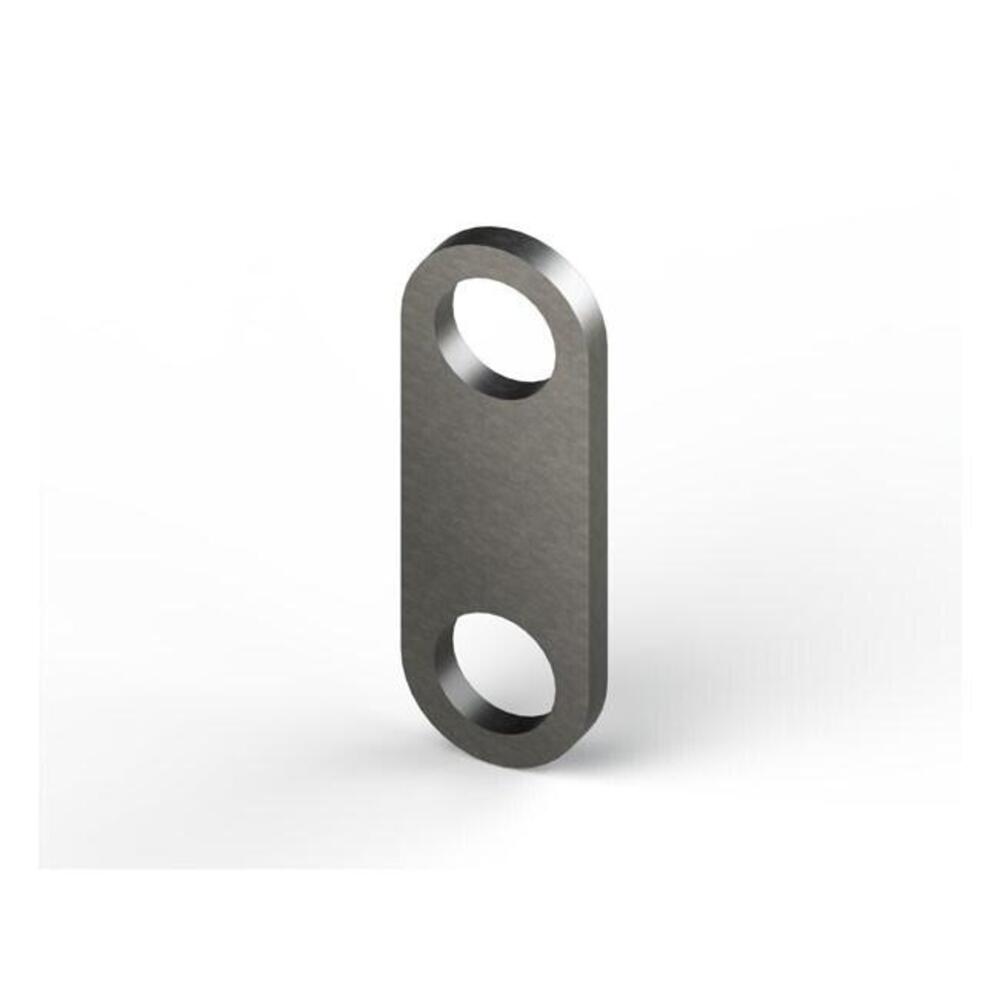 Staffe in acciaio da saldare B 32mm x L 90mm x 6mm 