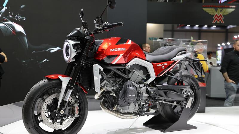 Eicma, Moto Morini Milano, il classico che avanza [VIDEO]