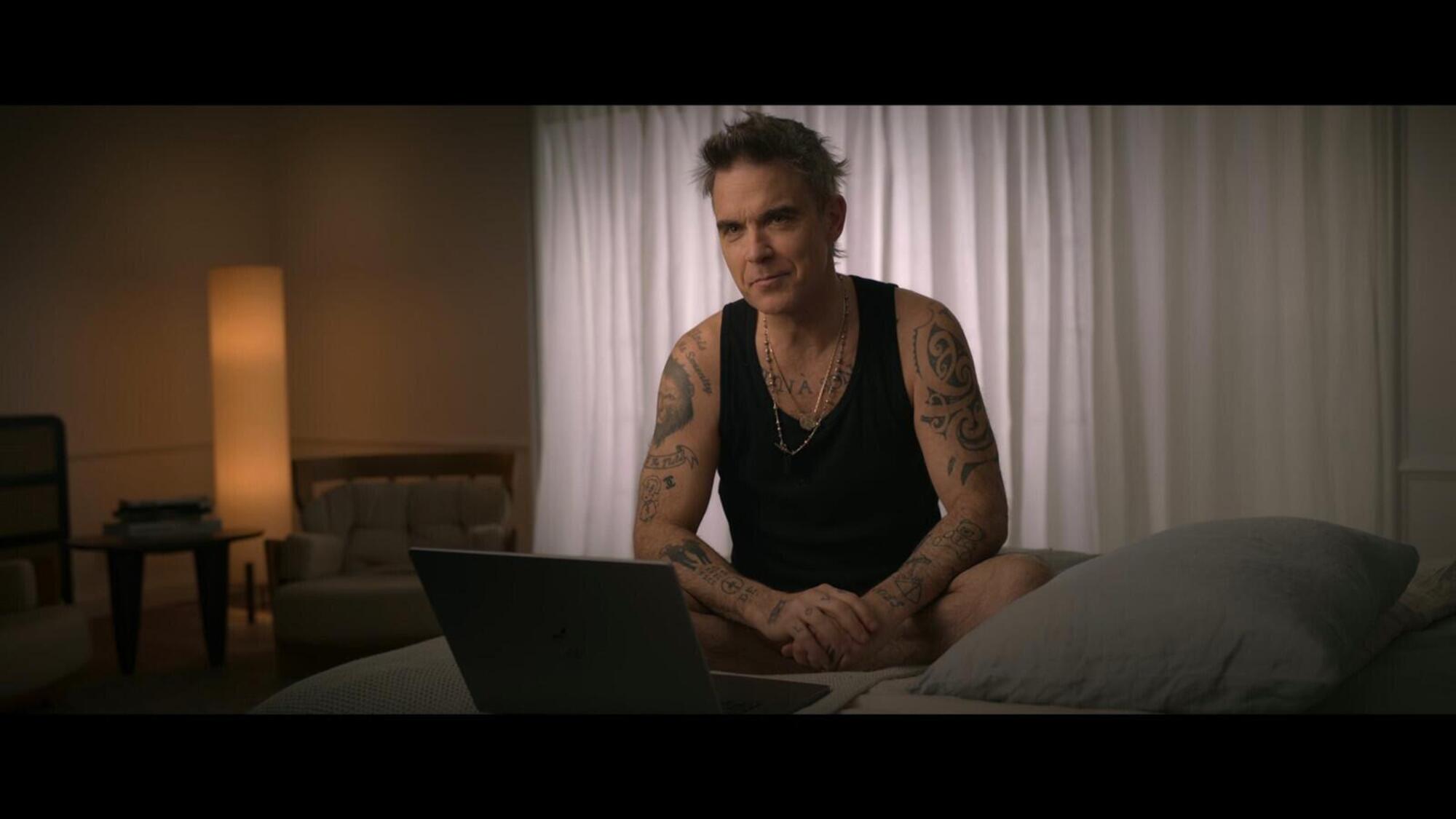 Robbie Williams nella docu-serie su Netflix