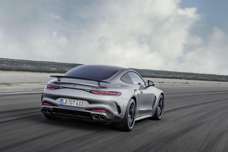 Posteriore nuova Mercedes AMG GT 2023