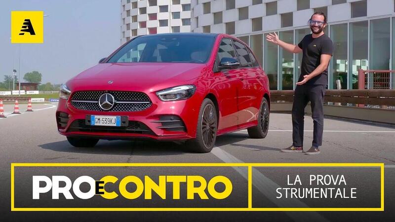 Mercedes Classe B restyling: Pro e Contro. Ecco la nostra prova strumentale e tutti i numeri della pagella [VIDEO]