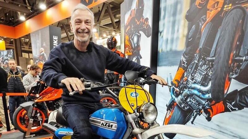 Linus e la sua &quot;nuova&quot; KTM 175 GS: &quot;A 15 avrei ucciso per averne una!&quot;