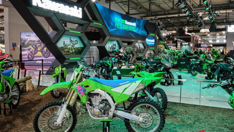 EICMA 2023. Kawasaki svela la KX 450 F 2024