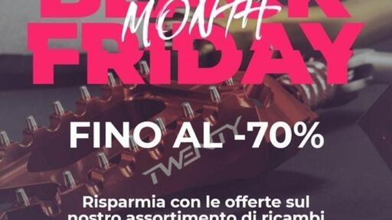 Offerte del Black Friday 2023 su 24MX oltre ad un concorso unico per tutti noi enduristi!