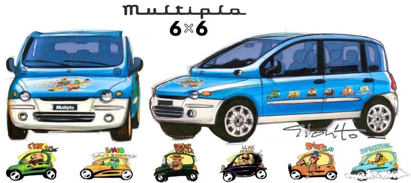 Fiat Multipla 6x6