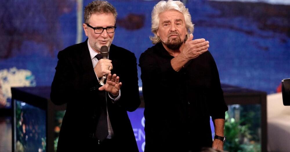 Cancellata l&rsquo;intervista di Fazio a Beppe Grillo nello streaming di &ldquo;Che tempo che fa&rdquo; sul Nove: strategia del conduttore o censura?