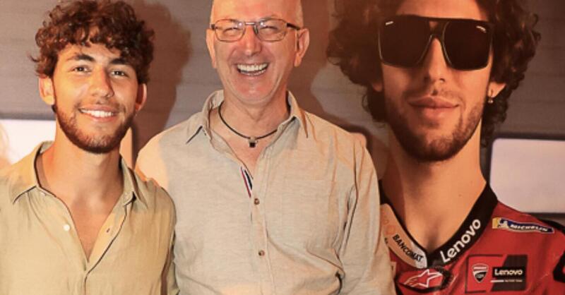 MotoGP 2023. Emilio Bastianini, il pap&agrave; di Enea: &ldquo;La mamma voleva che facesse danza classica&rdquo;
