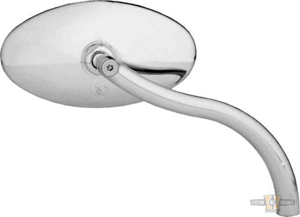 Specchietto ad occhio di gatto cromo Arlen Ness