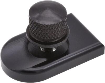 Kit vite sella con piastrina di copertura nera fil 