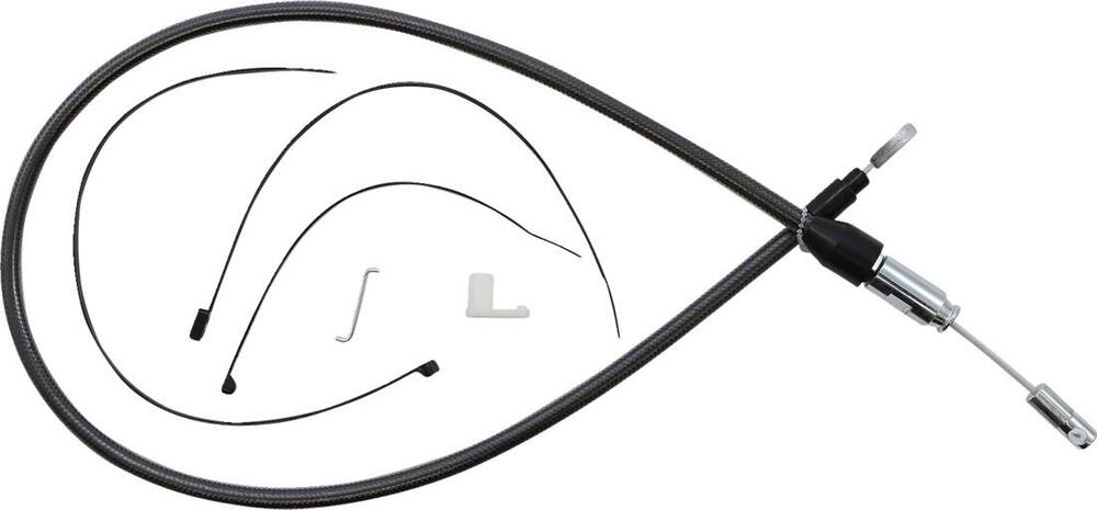 Cavo frizione superiore nero/nero lungo 122 cm per 