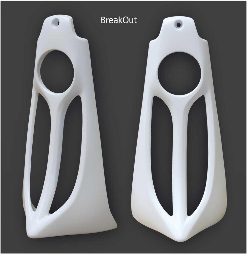 Spoiler anteriore NLC per Softail Breakout dal 201 