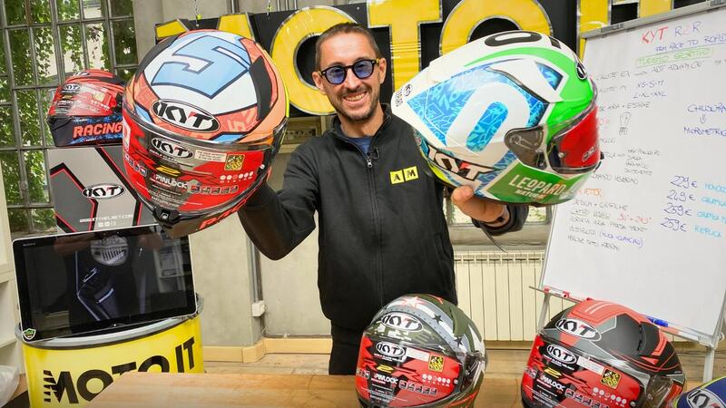 KYT R2R. Il casco sportivo di ispirazione MotoGP