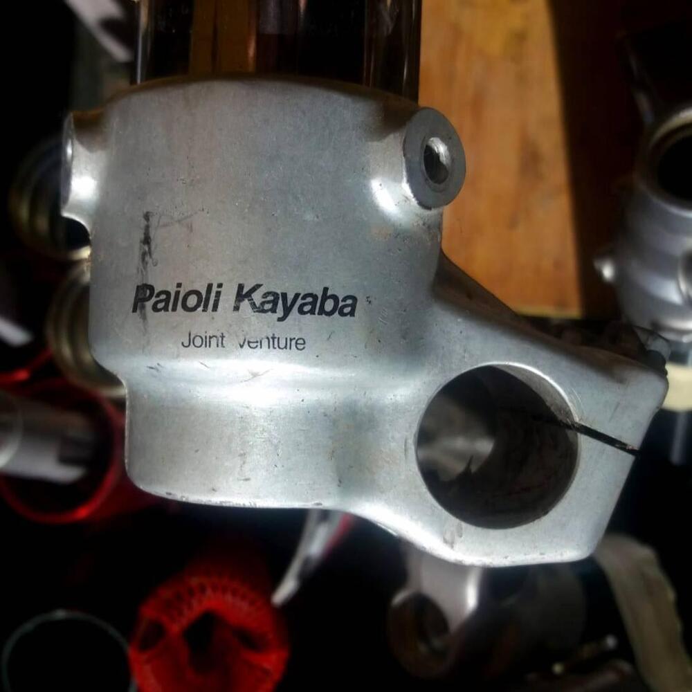 Forcella Paioli Kyb completa di piastre per Tm (3)