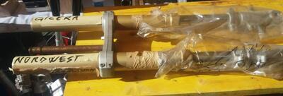 Forcella con piastra inferiore Gilera Nordwest