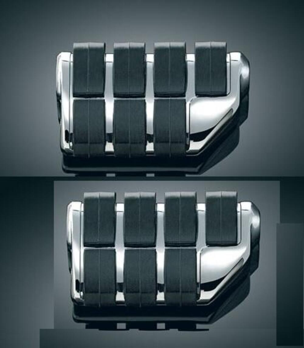 Pedaline Kuryakyn Dually ISO cromate Kuryakyn 