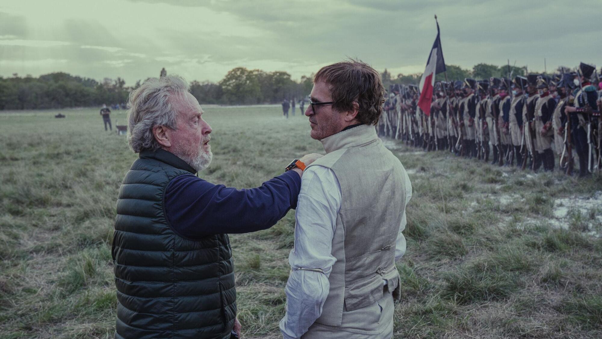 Ridley Scott e Joaquin Phoenix