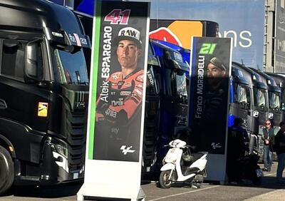 MotoGP 2023. GP di Valencia. Il mea culpa di Aleix: Sono andato nel motorhome di Morbidelli