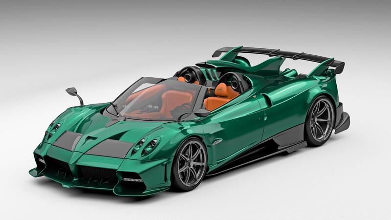 Pagani Imola Roadster: tiratura limitata di 8 esemplari open air 