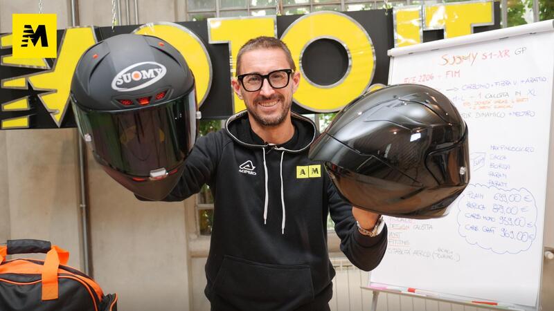 Suomy S1-XR GP: il casco pi&ugrave; veloce del mondo