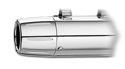 Finalino Fluted Billet 3,5" SuperTrapp cromato per