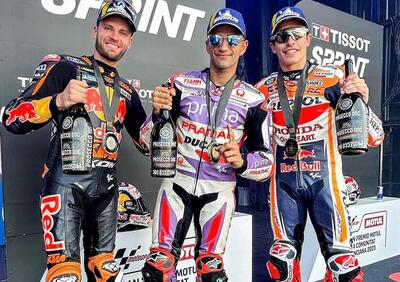 MotoGP 2023. GP di Valencia. Sprint: Jorge Martin di forza, Pecco Bagnaia quinto: tra i due 14 punti