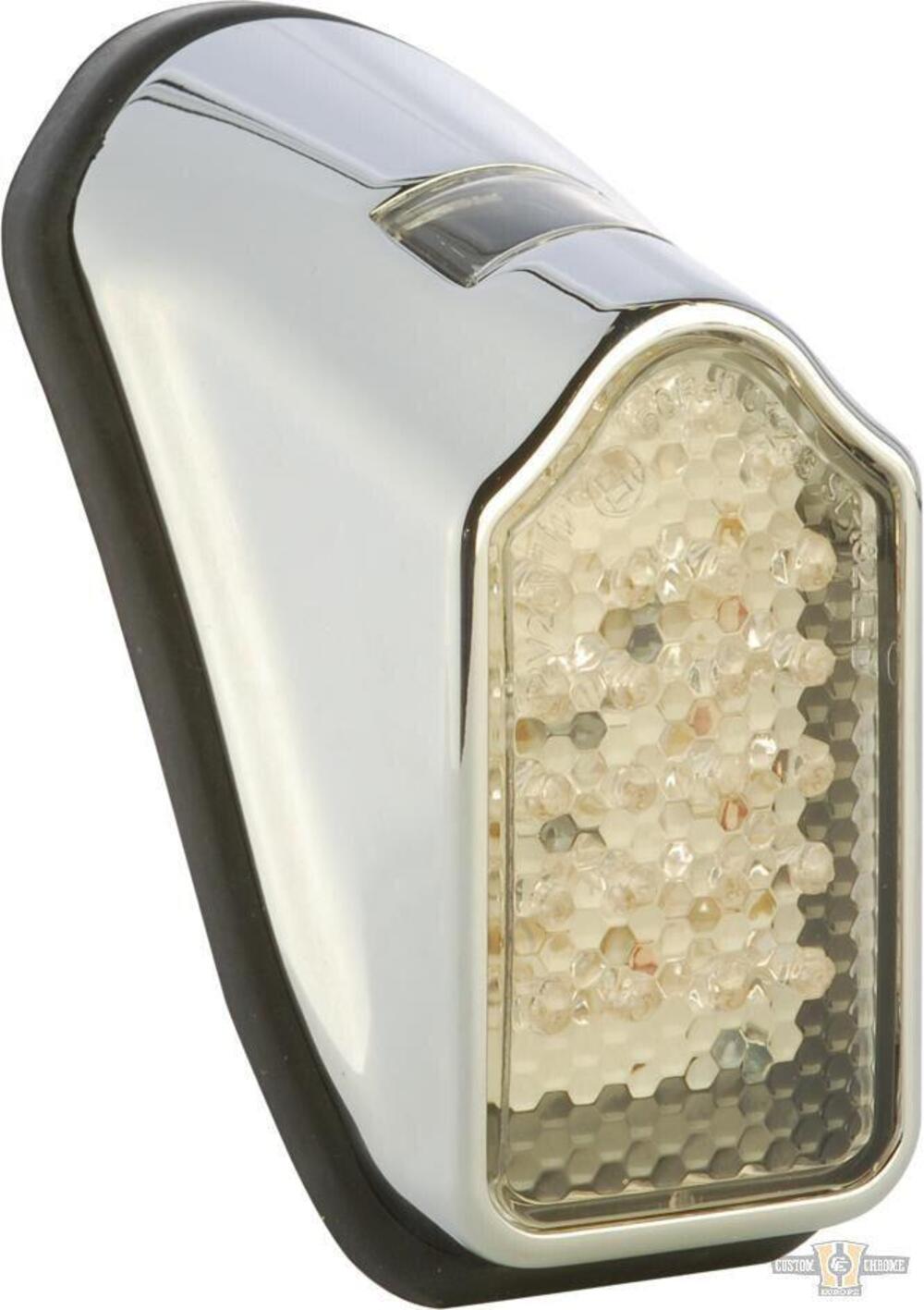 Faro posteriore Tombstone Mini - lente Led chiara 