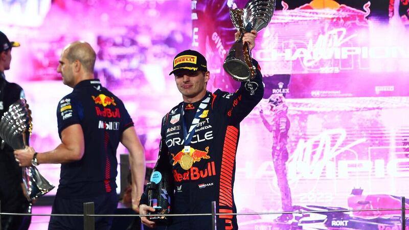 Formula 1. GP Abu Dhabi 2023, Max Verstappen vince: &quot;Sono emozionato. Stiamo gi&agrave; lavorando al 2024&quot;