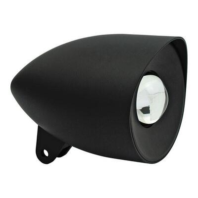 Faro anteriore 4 1/2'' Smoothie Fish Eye nero con 