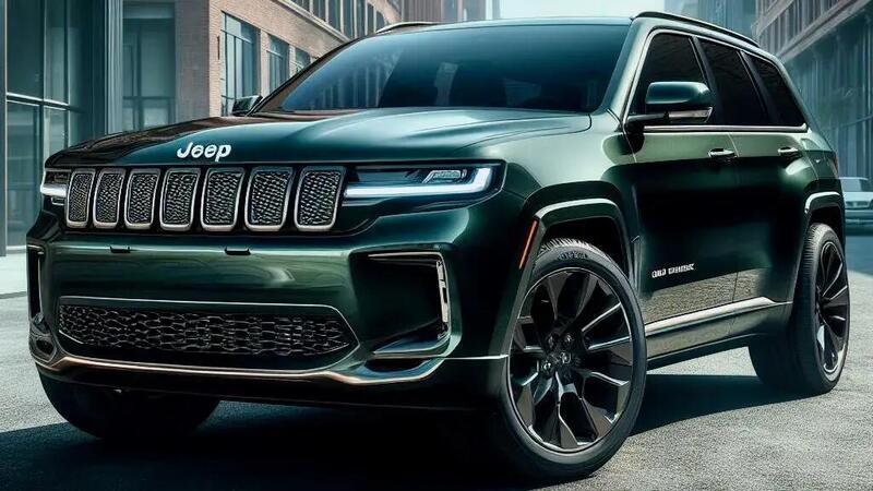 Jeep Grand Cherokee: anticipate le linee del 2028, elettrico e termico (con pianale Giorgio) 