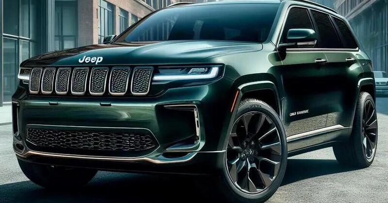 Jeep Grand Cherokee: anticipate le linee del 2028, elettrico e termico (con pianale Giorgio) 