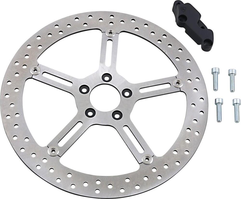 Kit disco anteriore sinistro flottante da 15” Arle Arlen Ness